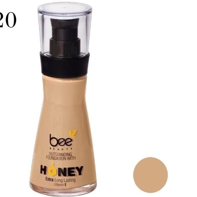 کرم پودر شیشه ای بی بیوتی سری HONEY شماره 220 حجم 30 میل با ماندگاری ۱۲ ساعت اصلی به شرط اصالت | اورجینال