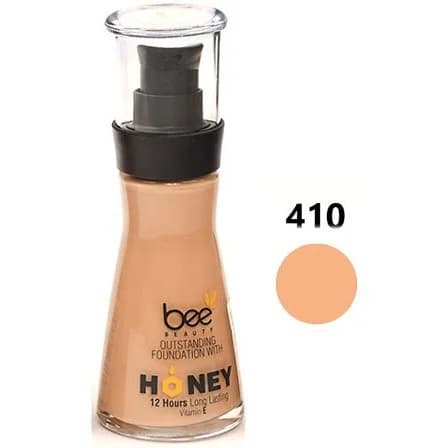 کرم پودر شیشه ای بی بیوتی سری HONEY شماره 410 حجم 30 میل با ماندگاری ۱۲ ساعت اصلی به شرط اصالت | اورجینال — تصویر ۶