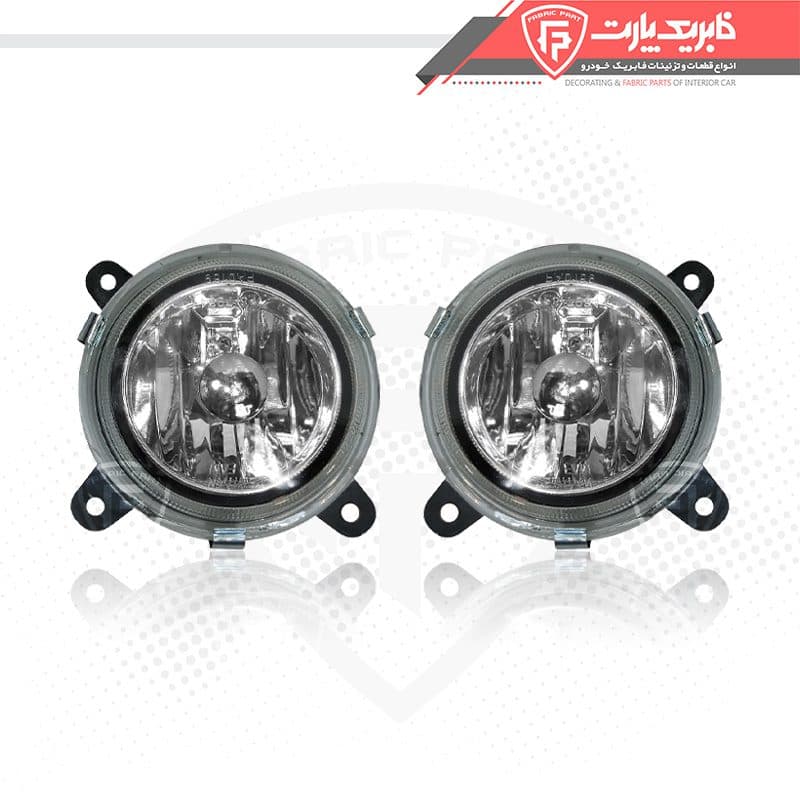 چراغ مه شکن جلو پژو 405 اس ال ایکس SLX – دست کامل بدون لامپ