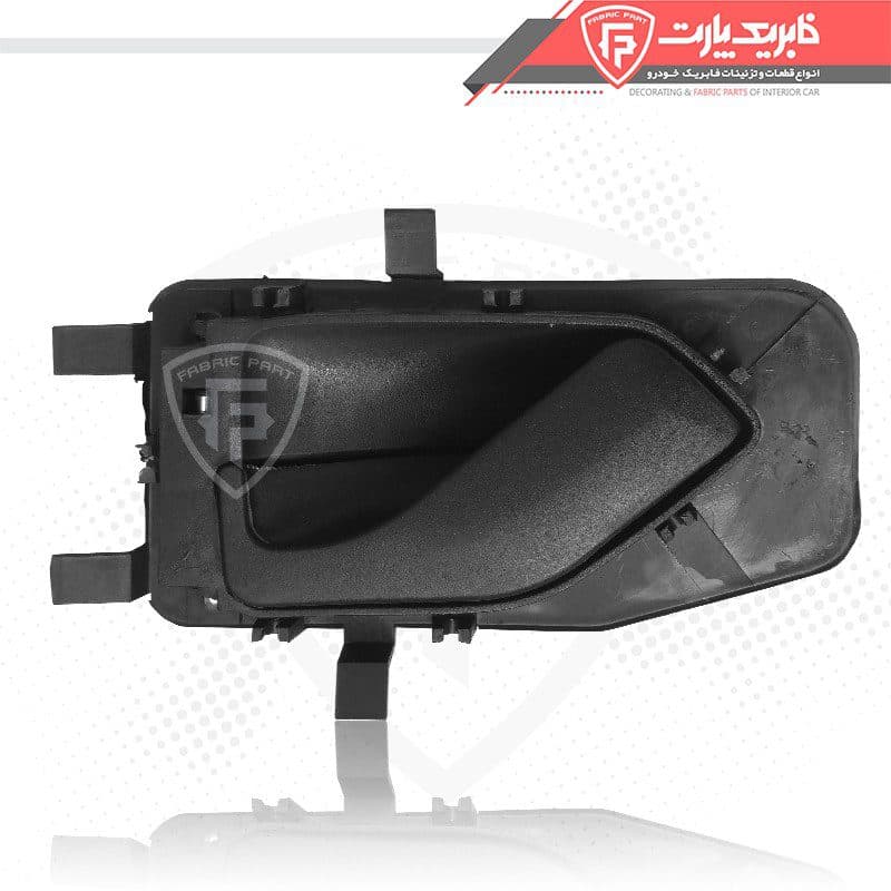 مجموعه دستگیره درب بازکن رودری پژو 405 قدیم مشکی_ دست کامل — تصویر ۶