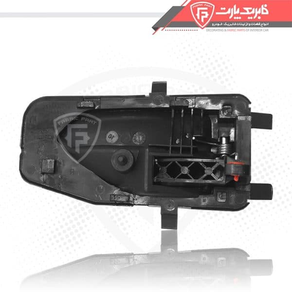 مجموعه دستگیره درب بازکن رودری پژو 405 قدیم مشکی_ دست کامل — تصویر ۷