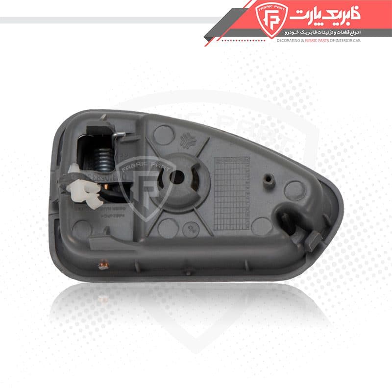 مجموعه دستگیره درب بازکن داخلی پراید 131 طوسی راست گرید B — تصویر ۵