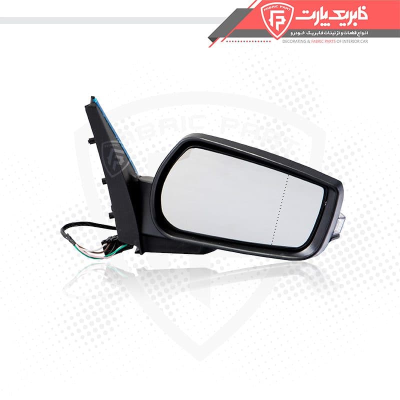 آینه پژو پارس برقی راهنما دار راست سوکت جدید