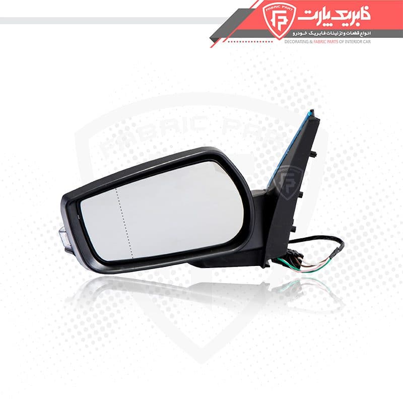 آینه پژو پارس برقی راهنما دار چپ سوکت قدیم