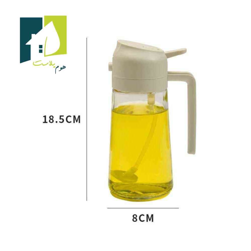 بطری روغن ریز دو کاره اسپری دار