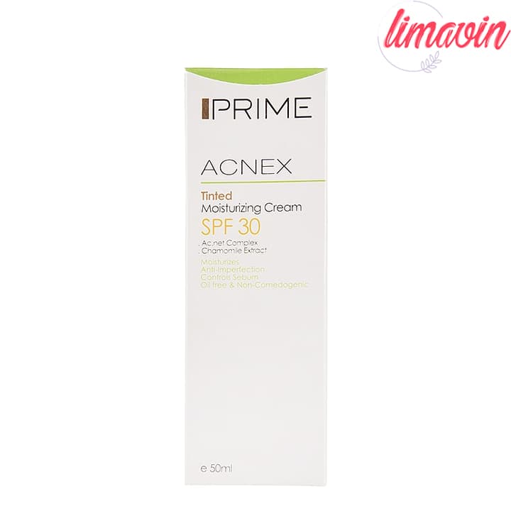 کرم مرطوب کننده رنگی پرایم مدل Acnex SPF 30 حجم 50 میلی لیتر — تصویر ۷