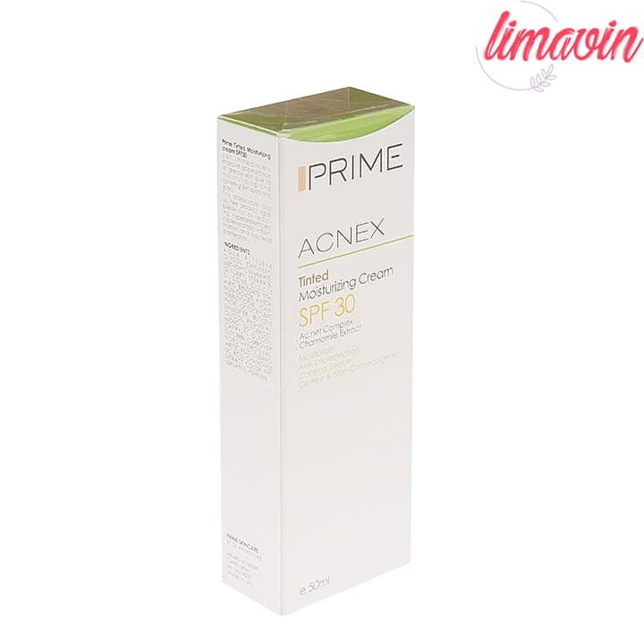 کرم مرطوب کننده رنگی پرایم مدل Acnex SPF 30 حجم 50 میلی لیتر — تصویر ۸