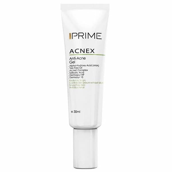 ژل ضد جوش پرایم مدل Acnex مناسب پوست چرب حجم 30 میلی لیتر — تصویر ۲