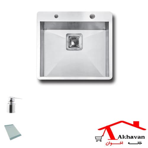 سینک ظرفشویی توکار کد 340 اخوان