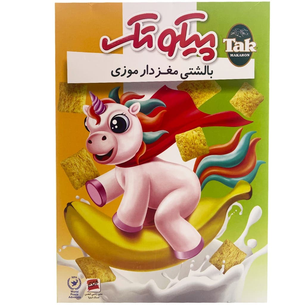 پیکوتک بالشتی مغزدار موزی تک ماکارون Tak Makaron