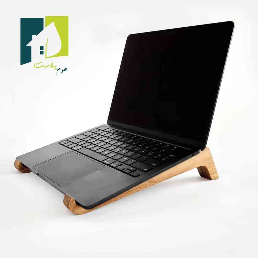 استند چوبی لپ تاپ دو تکه کلاسیک