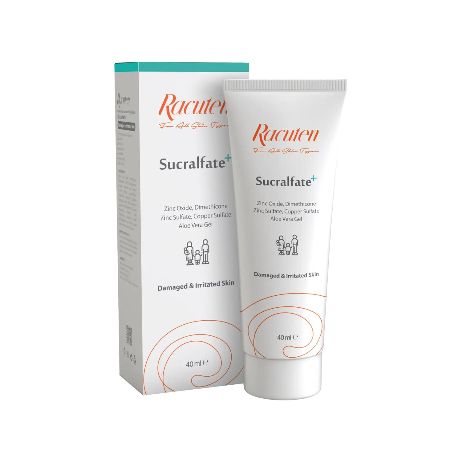 کرم ترمیم کننده راکوتن مدل +Sucralfate حجم 40 میلی لیتر