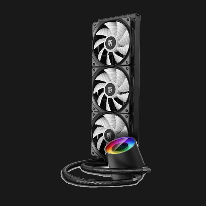 خنک کننده مایع پردازنده دیپ کول Castle 240 RGB V2 در بازار شبکه — تصویر ۴
