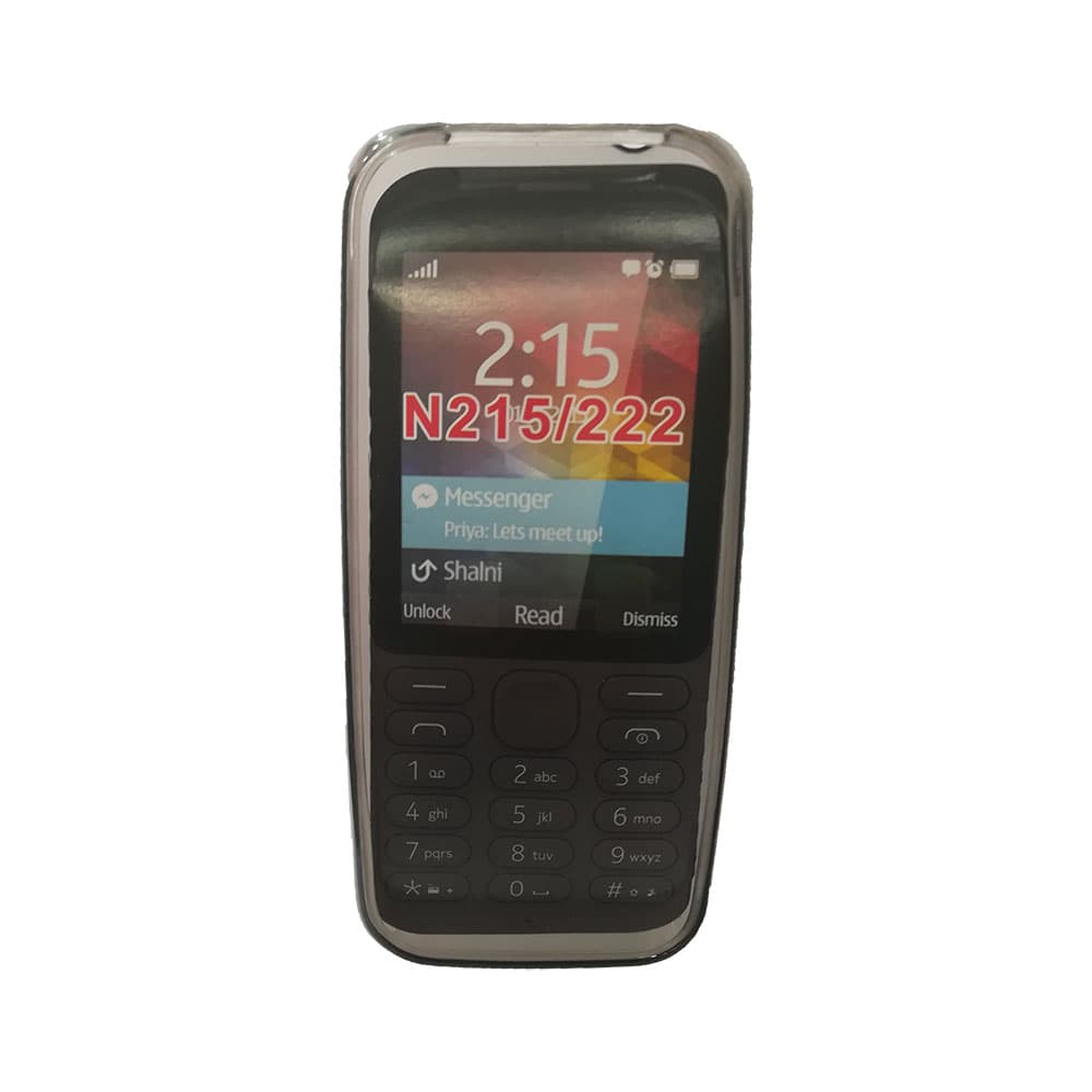 کاور ژله ای گوشی نوکیا Nokia 215 Dual SIM دودی