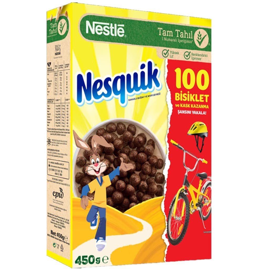 کورن فلکس شکلاتی توپ توپی نستله Nestle Nesquik