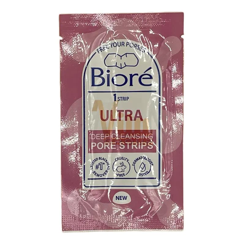 چسب بینی بیوره biore ژاپنی مدل Ultra Deep Cleansing بسته 6 عددی — تصویر ۳