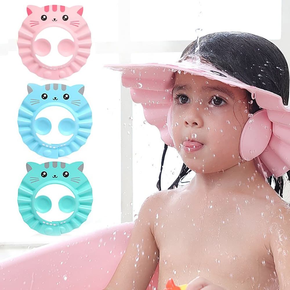 کلاه حمام گوش دار طرح ماهی و قلب خرچنگ Nicole Baby — تصویر ۸
