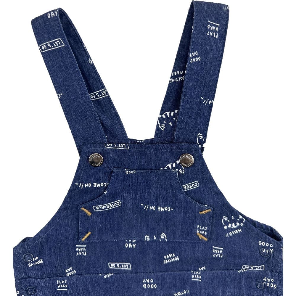 سرهمی نوزاد پیشبندی لی ایندیگو indigo — تصویر ۵