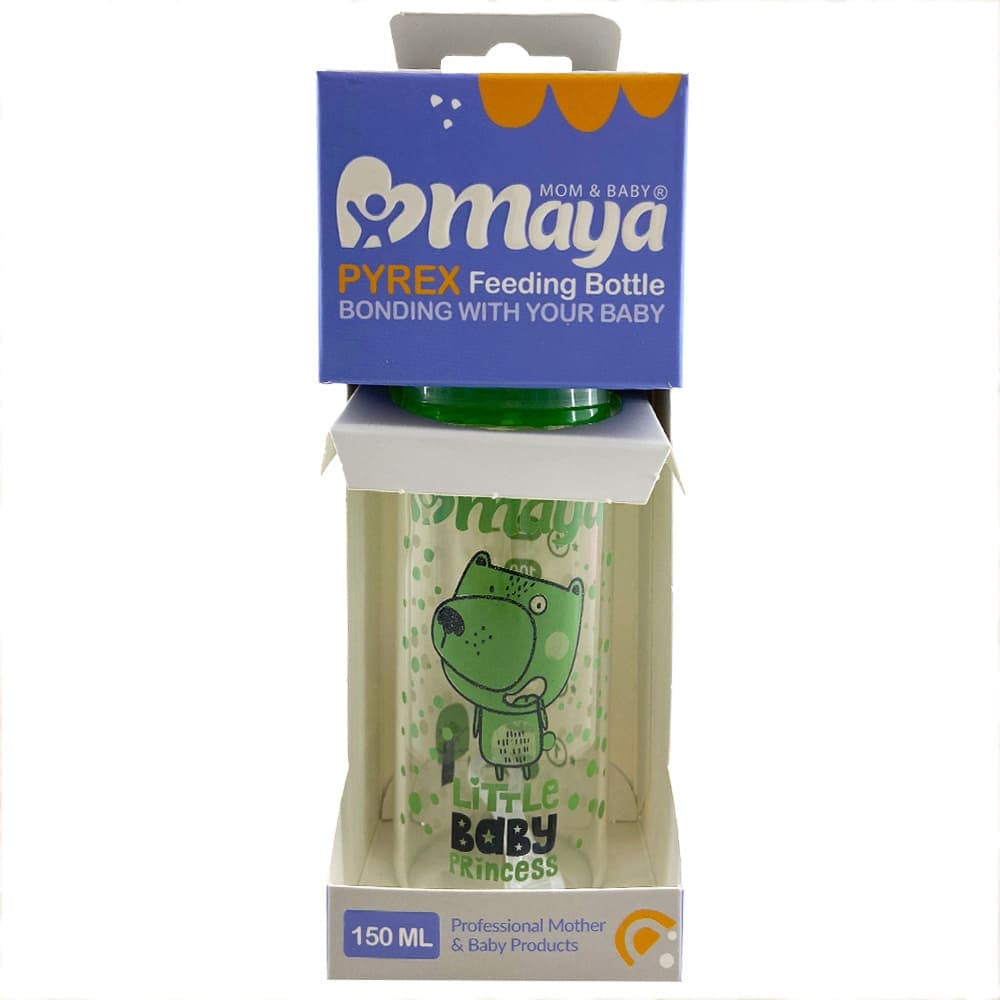 شیشه شیر پیرکس 150 میل خرس خال دار مایا Maya — تصویر ۲