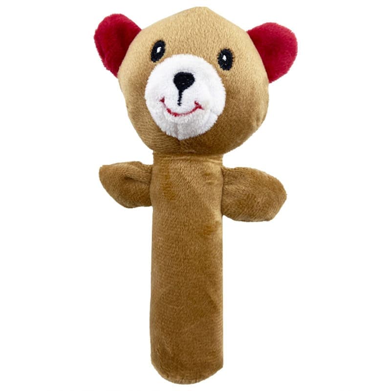 جغجغه سوسیسی طرح حیوانات جنگل Baby XQtoy — تصویر ۳