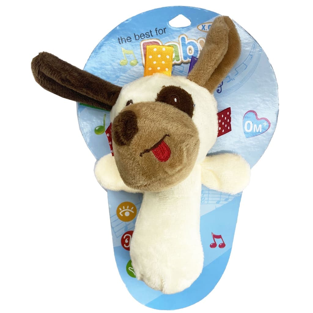 جغجغه سوسیسی طرح حیوانات جنگل Baby XQtoy — تصویر ۴