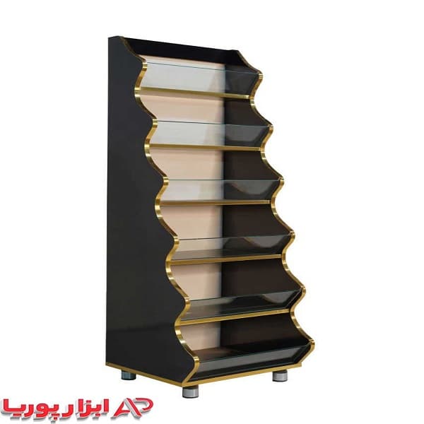 استند شکلات 6 طبقه مشکی
