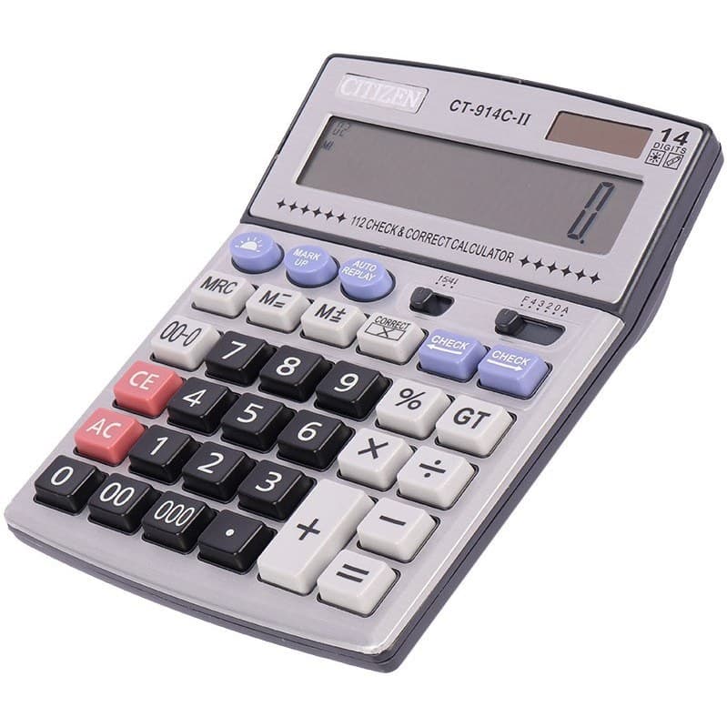ماشین حساب مدل CT-914C-II سیتیزن ا Citizen CT-914C-II calculator — تصویر ۴