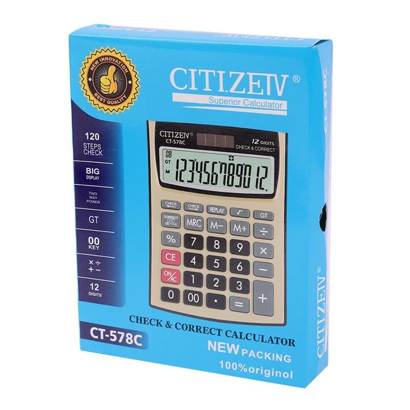 ماشین حساب Citi.zetv CT-578C — تصویر ۴