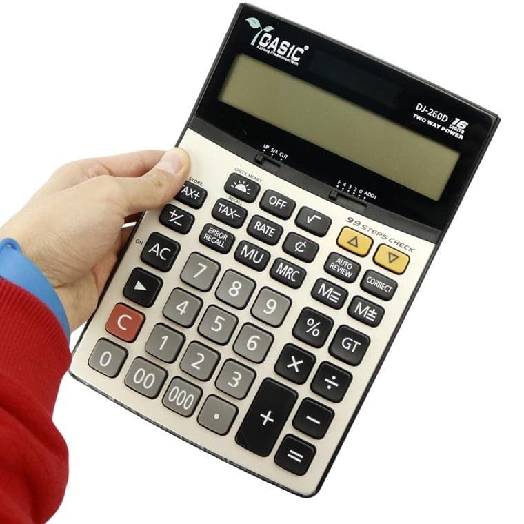 ماشین حساب مدل DJ-260D کاسیو ا Casio DJ-260D calculator — تصویر ۵