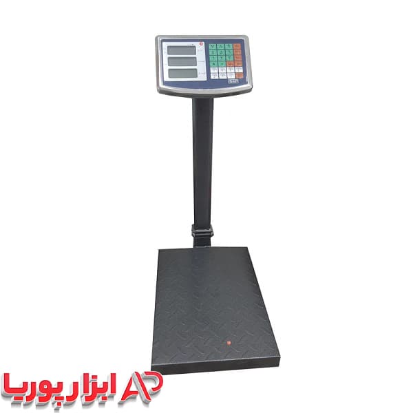 باسکول 150 کیلو صفحه کلید استیل کمری