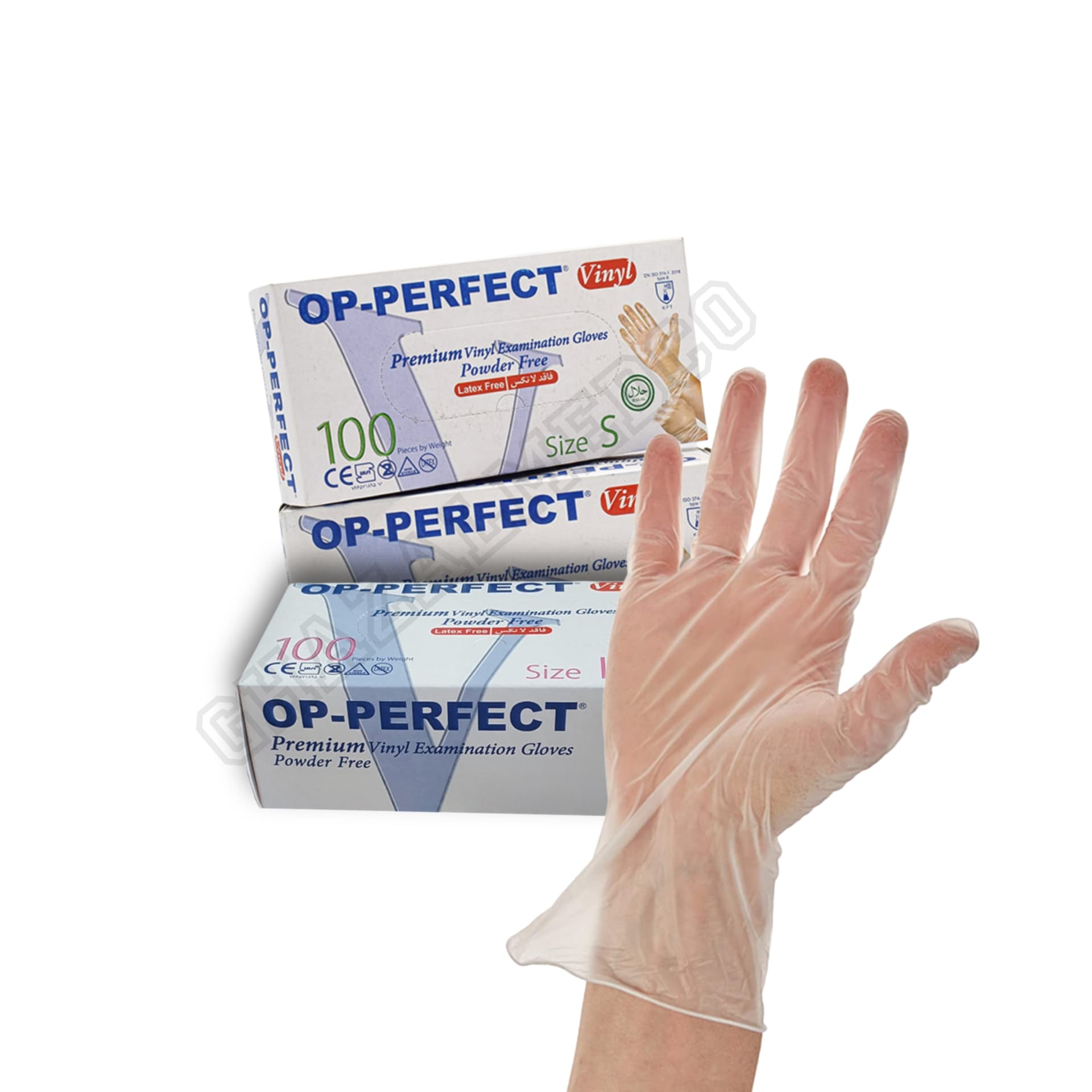دستکش وینیل (OP_PERFECT) سایز S