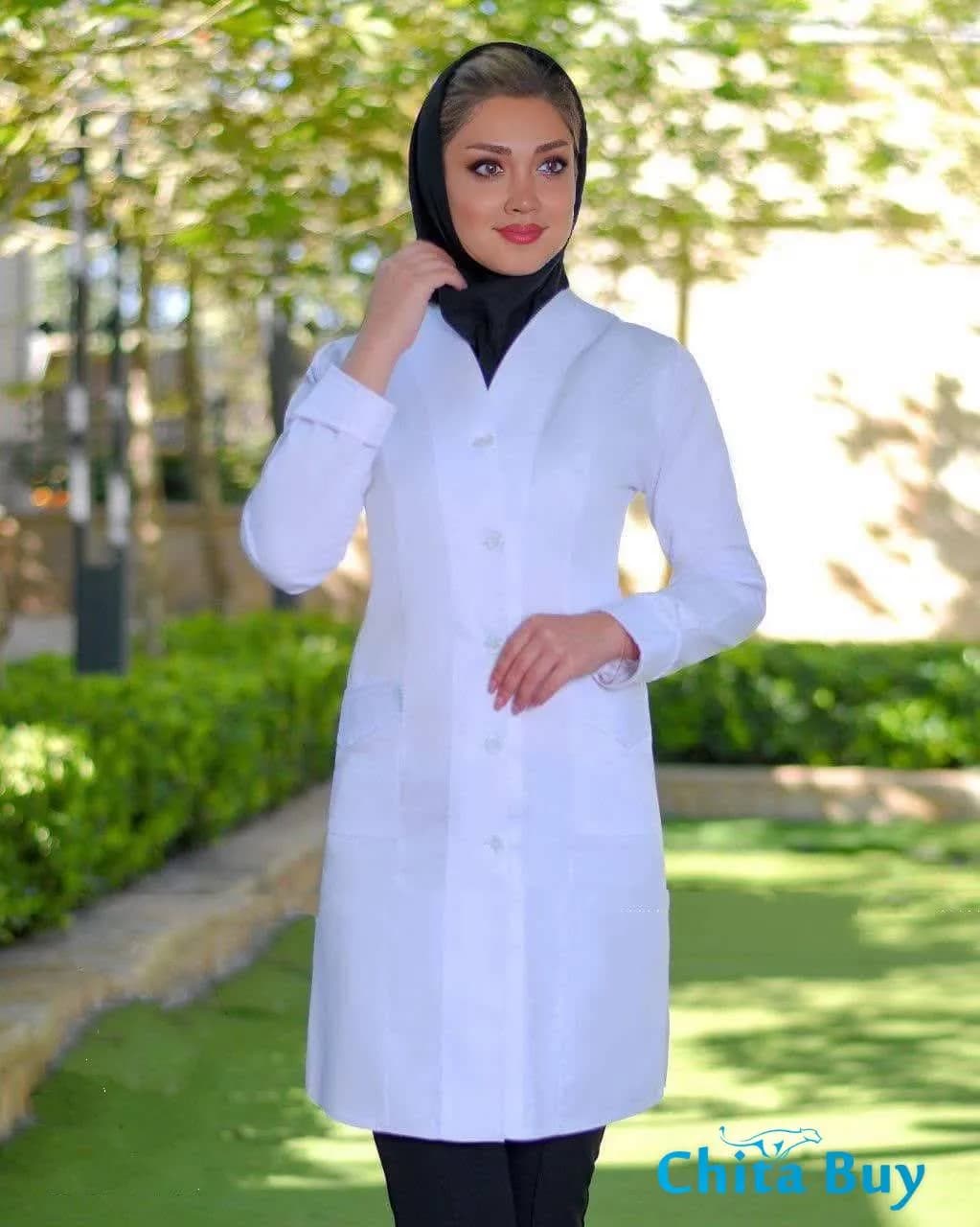 روپوش پزشکی مدل صدف