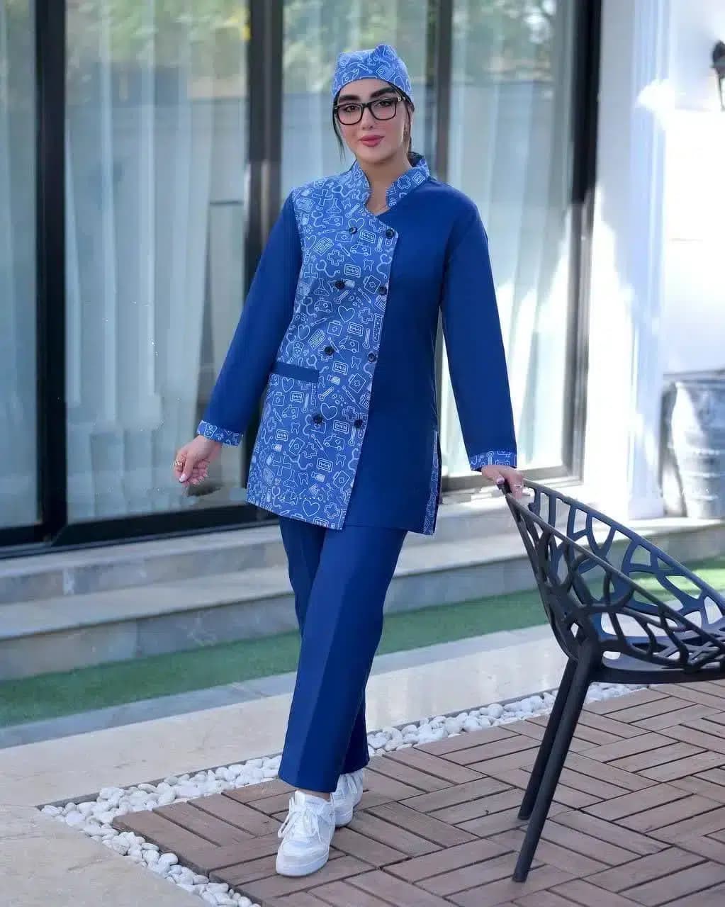 تونیک وکلاه زنانه مدل پانیذ — تصویر ۶