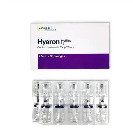 مزوژل هیارون Hyaron Prefilled Injection | آبرسان و اسکین بوستر (بسته ۱۰ عددی)