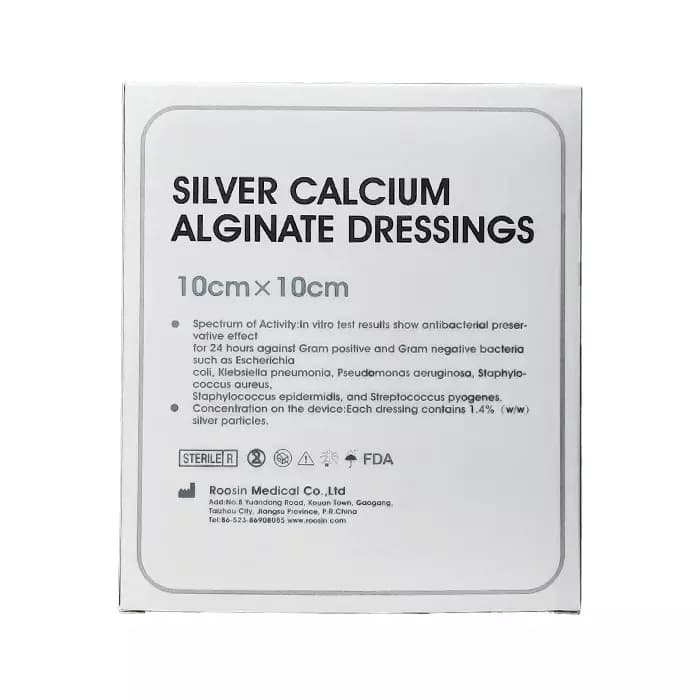 پانسمان آلژینات کلسیم نقره روزین | Roosin Silver Calcium Alginate — تصویر ۲