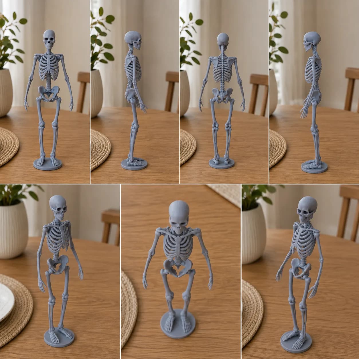 مجسمه دکوری اسکلت 15 سانتیمتری مدل Skeleton Decor — تصویر ۴