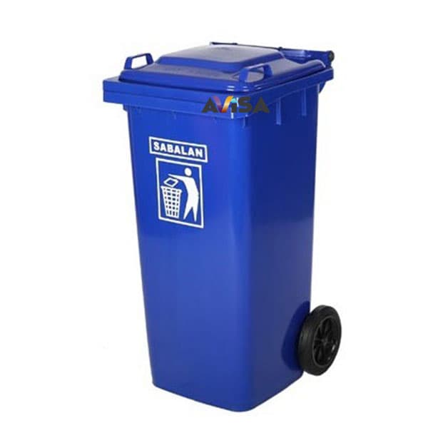 سطل زباله 120 لیتری چرخدار