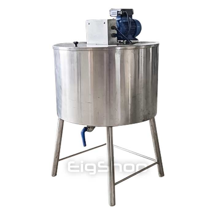 دستگاه چرن کره 300 لیتری EIG (استیل 304 با موتور 3hp) — تصویر ۱۰