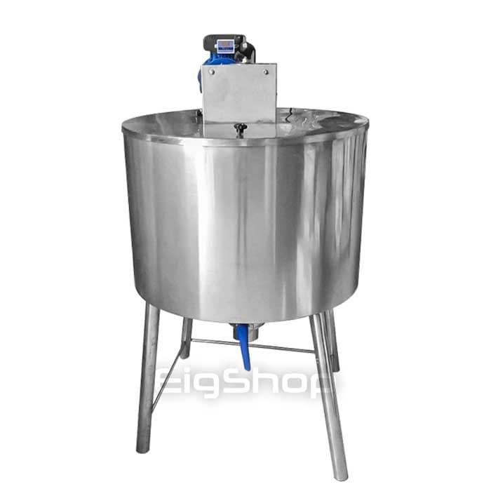 دستگاه چرن کره 300 لیتری EIG (استیل 304 با موتور 3hp) — تصویر ۶