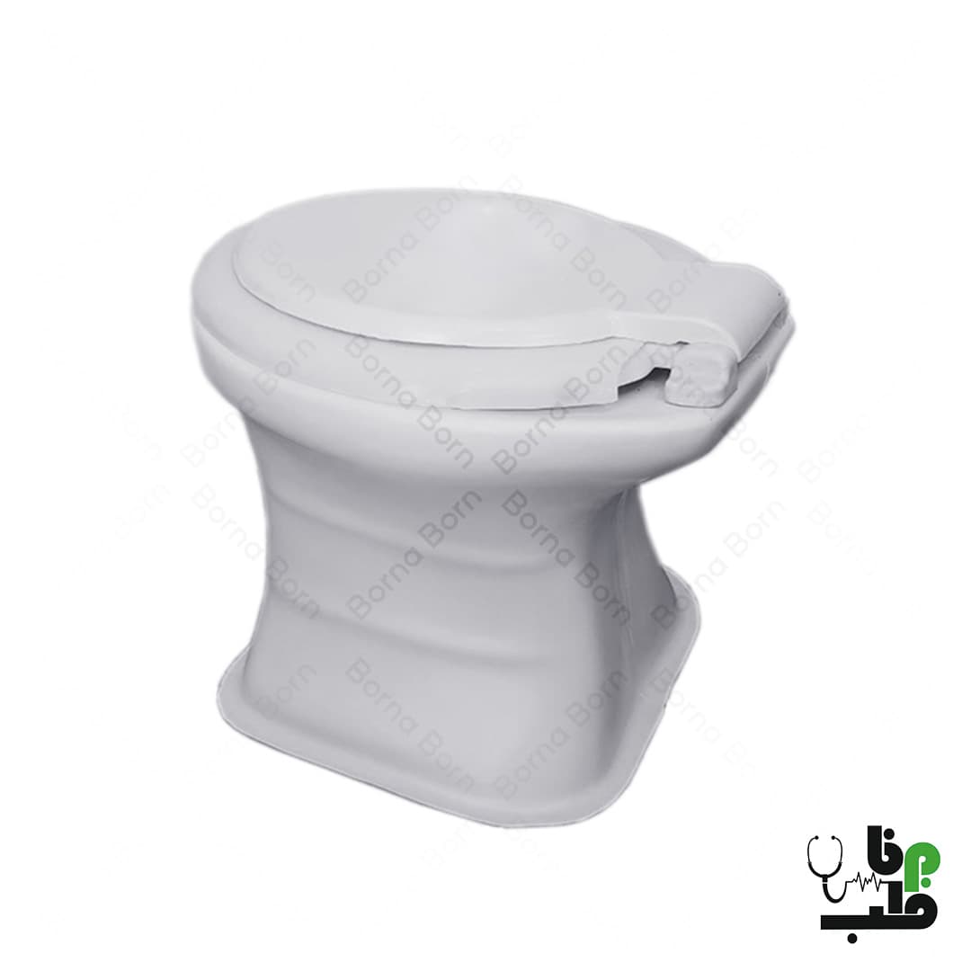 توالت فرنگی فایبر گلاس تندیس کمر باریک
