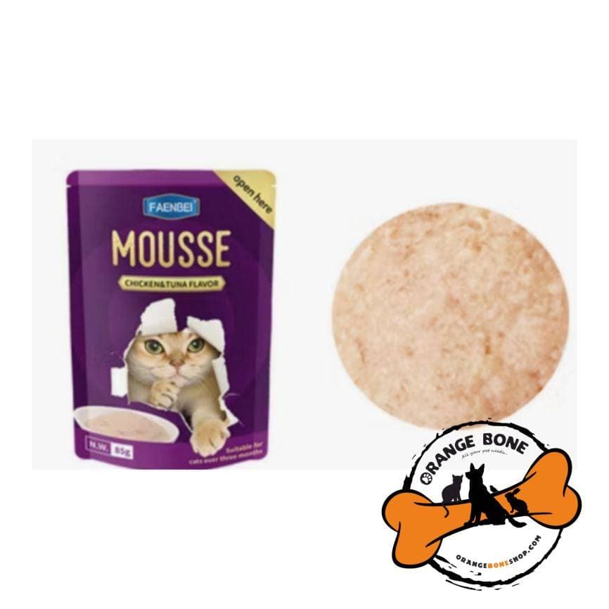 پوچ گربه فنبی Mousse طعم مرغ و تن — تصویر ۳