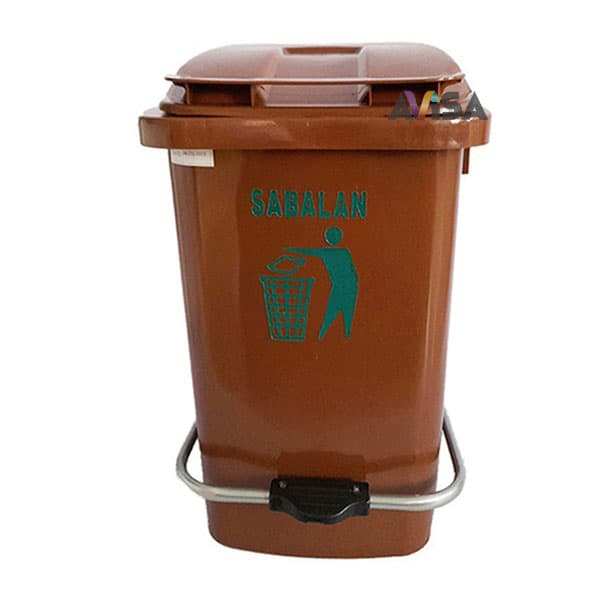 سطل زباله درمانگاهی 40 لیتری