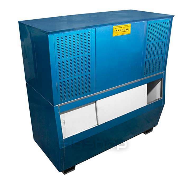 یخساز حبه ای 400 کیلویی صنعتی EIG (2 عدد موتور 2 اسب بخار)