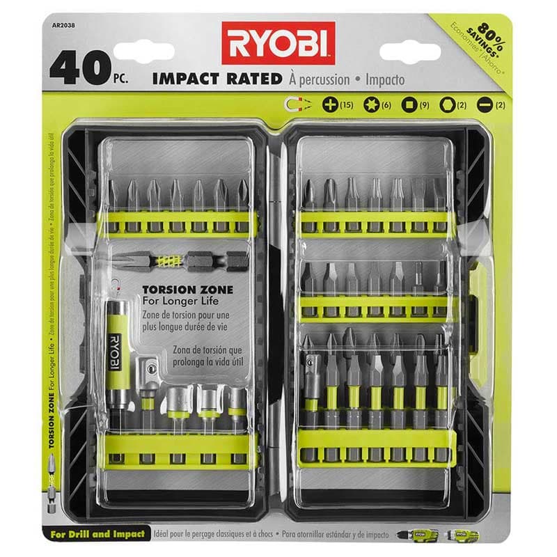 جعبه بیت 40 پارچه مدل AR2038 برند RYOBI — تصویر ۲