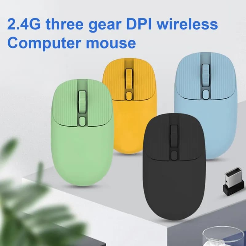 ماوس بی سیم جکنگ مدل Jeqang JW-219 – آبی-388 — تصویر ۸