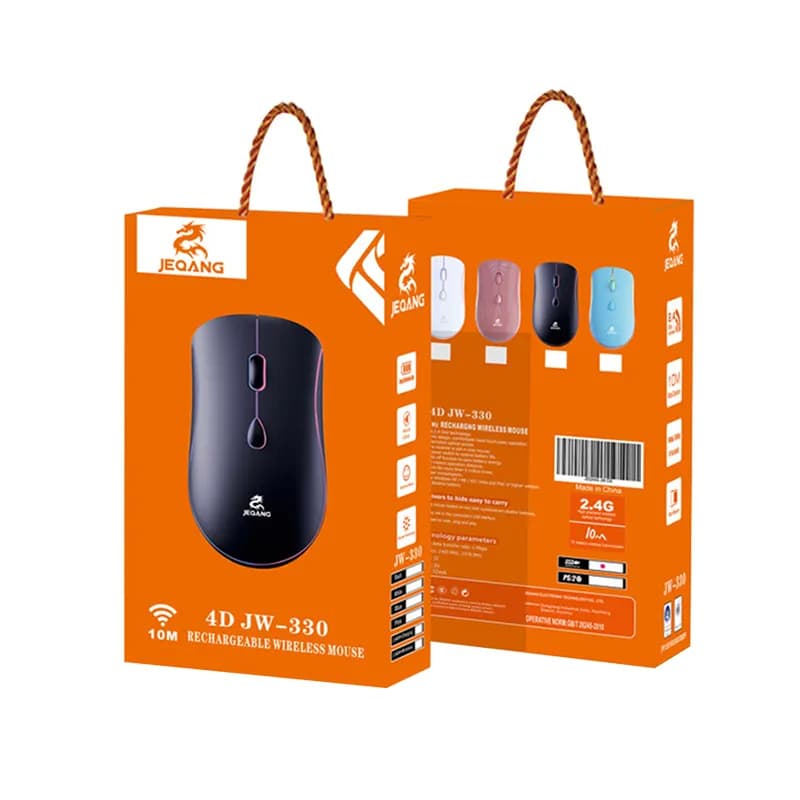 ماوس بلوتوثی و شارژی جکنگ مدل Jeqang JW-330 — تصویر ۵