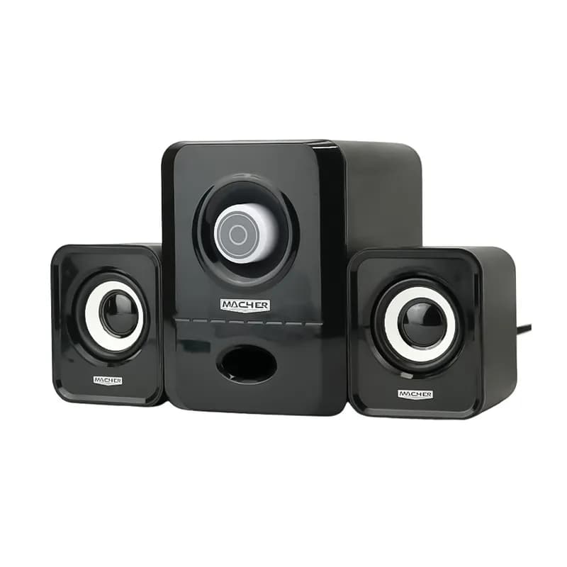 اسپیکر دسکتاپ سه تکه مچر مدل Macher MR-240 — تصویر ۷