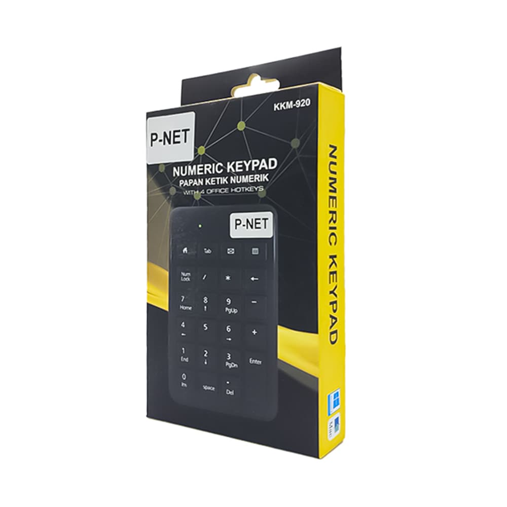 کیبورد عددی سیم دار پی نت مدل KKM-920 — تصویر ۳