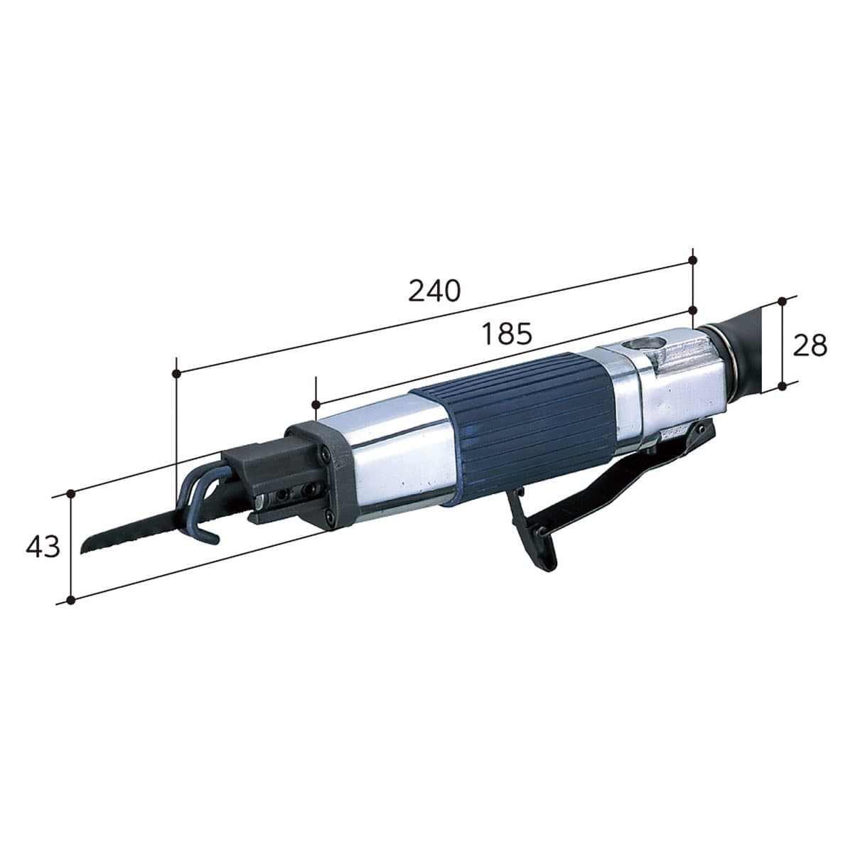 اره نوکی بادی مستقیم 1/6 میلی متر 5000 دور SP-1730 — تصویر ۳