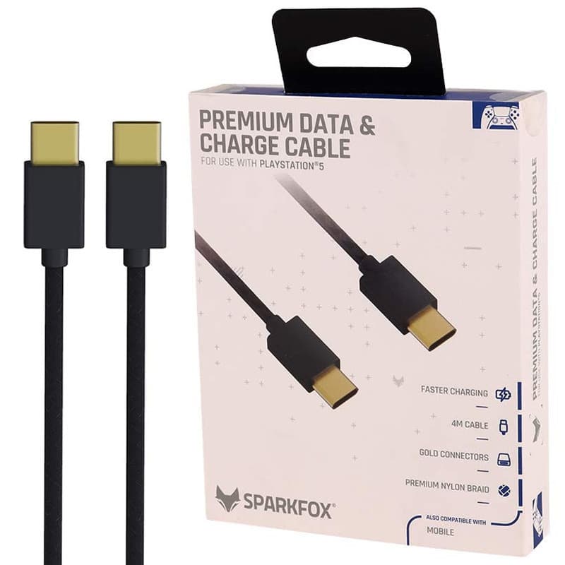 کابل تبدیل Sparkfox PS5 Type C to Type C 4m